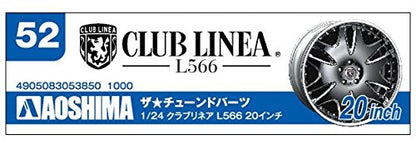 AOSHIMA 1/24 Club Linea L566 20-Inch Model Parts