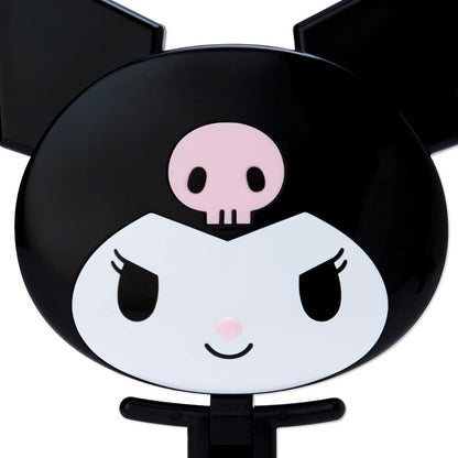 SANRIO Kuromi Face-Shaped Hand Mirror 16.1x1.3x23.4cm