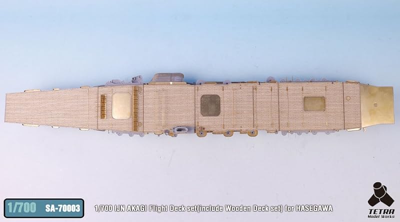 Tetra Model Works 1/700 Scale Aircraft Carrier Akagi Full Deck Set
