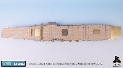 Tetra Model Works 1/700 Scale Aircraft Carrier Akagi Full Deck Set