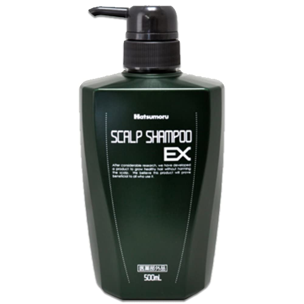 Tamurajishoudou Hatumoru Scalp Shampoo EX 500mL for Healthy Hair