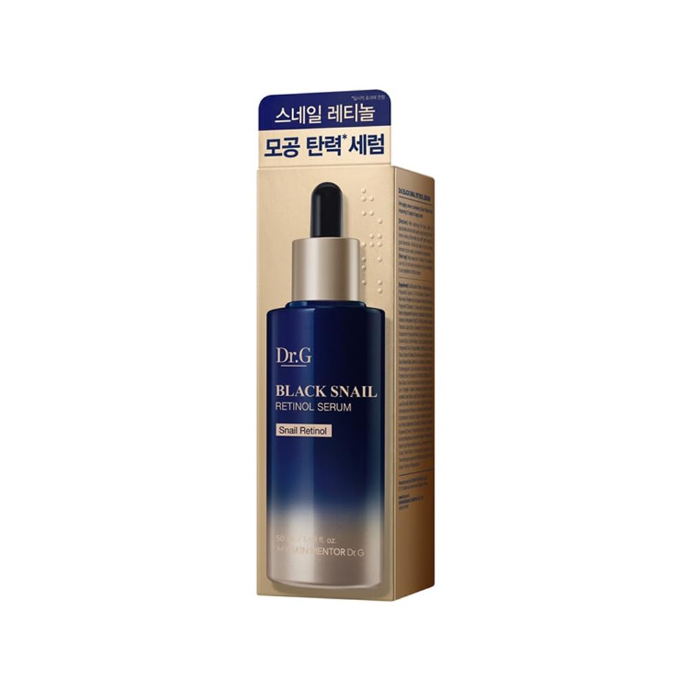 Dr.G Black Snail Retinol Serum 50mL for Radiant Skin
