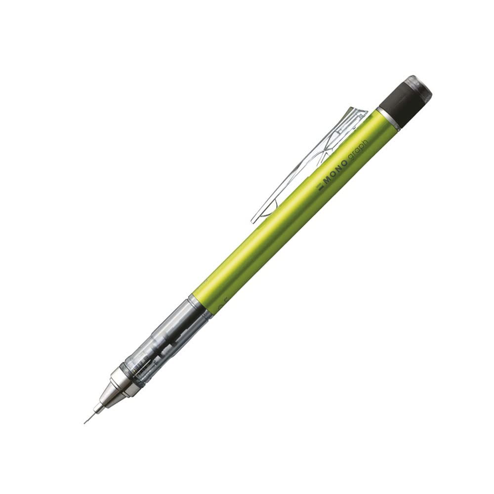 Tombow Mono Graph Mechanical Pencil 0.5mm Neon Yellow
