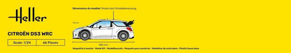 PLATZ 1/24 Citroën DS3 WRC Scale Model Kit Made in Japan