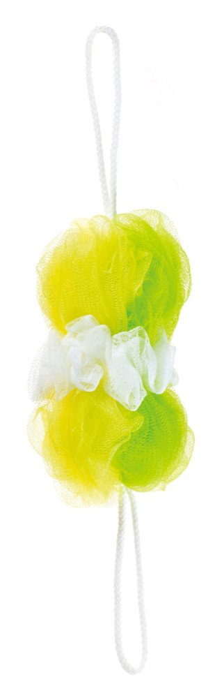 Marna Body Sponge for Back Washing with Soft Foam in Mixed Green