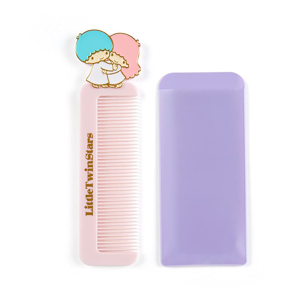 SANRIO Little Twin Stars Compact Comb for Effortless Styling