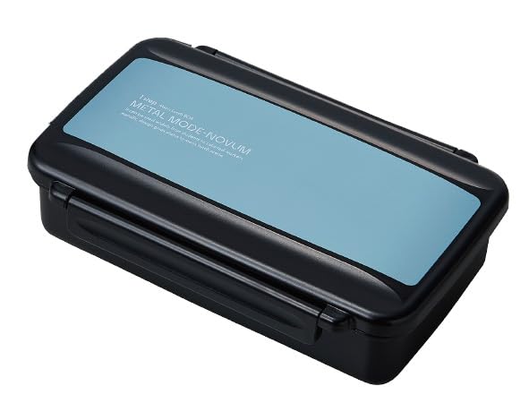 OSK Lunch Box with Dividers Metal Mode Gnome Light Blue 850ml