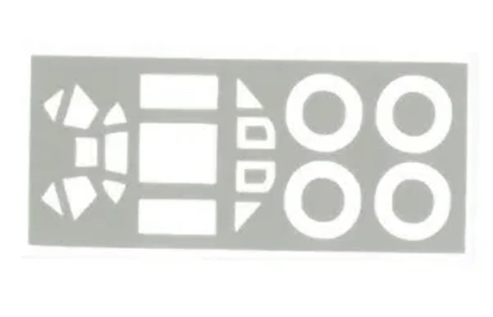 KP Model 1/72 Bf109A/B/C/D Painting Mask Seal for AZ Models