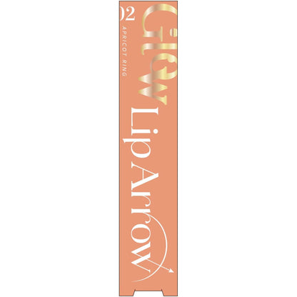 KiSS Lip Arrow Glow 02 Apricot Ring Hydrating Lip Color