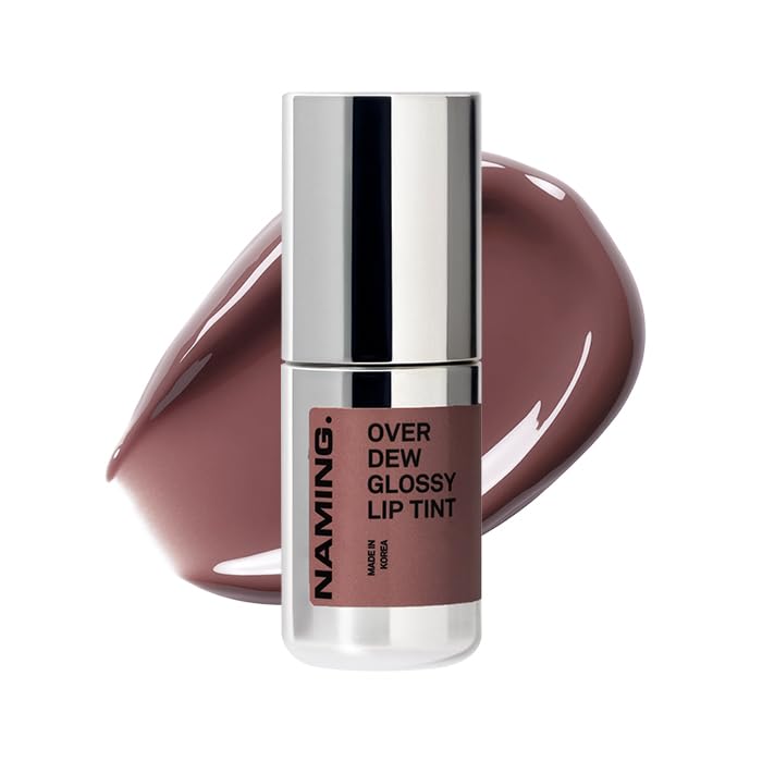 NAMING Overdue Glossy Lip Tint 08 Sepia for Lush Lips
