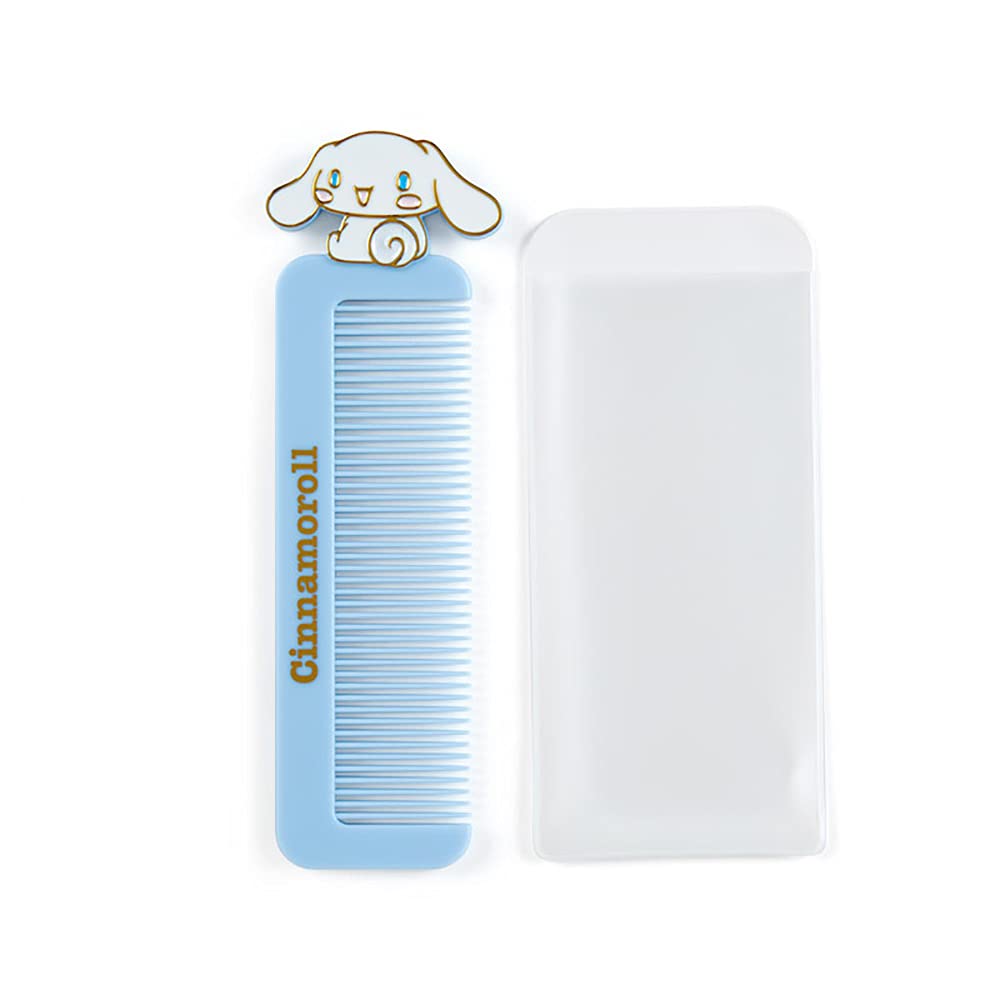 SANRIO Cinnamoroll Compact Comb Blue for Easy Styling