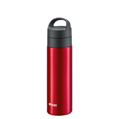 TIGER Stainless Steel Bottle 480ml with Handle for Cold and Hot Drinks