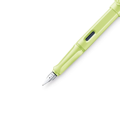 LAMY Safari Fountain Pen Spring Green EF Fine Nib