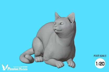 Passion Models 1/20 Cat Lovers Resin Kit Set of 5