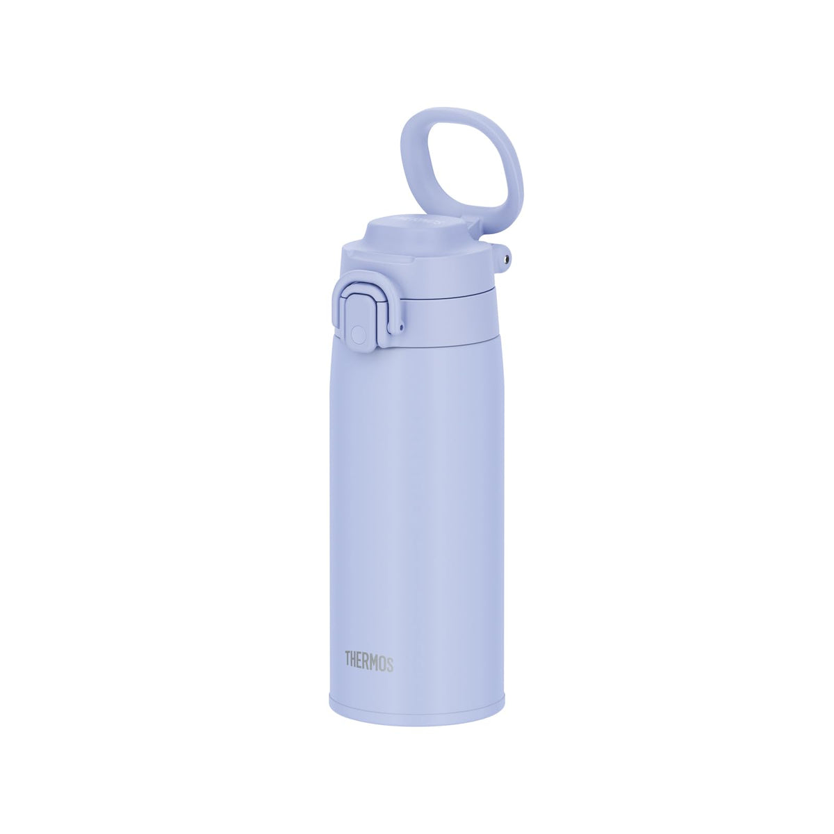 THERMOS Vacuum Insulated Travel Mug with Carry Loop 550ml Blue Lavender