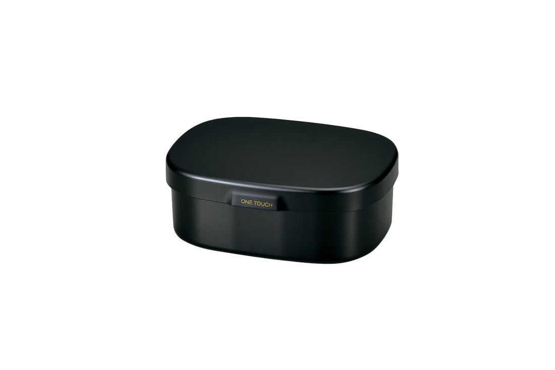 Tatsumiya Bento Box Black M 600ml Easy Clean Design