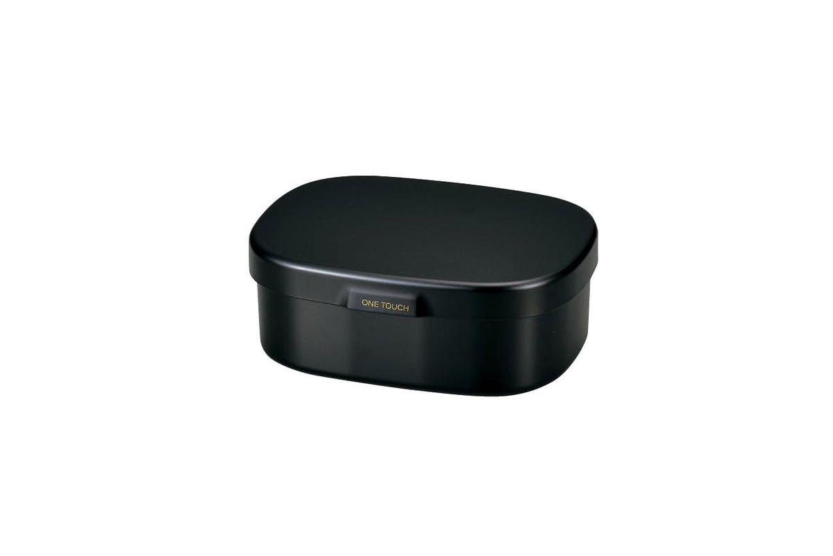 Tatsumiya Bento Box Black M 600ml Easy Clean Design