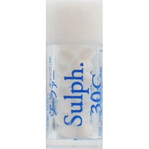 Homeopathy Japan Remedy Sulph 30C Small Bottle for Natural Care