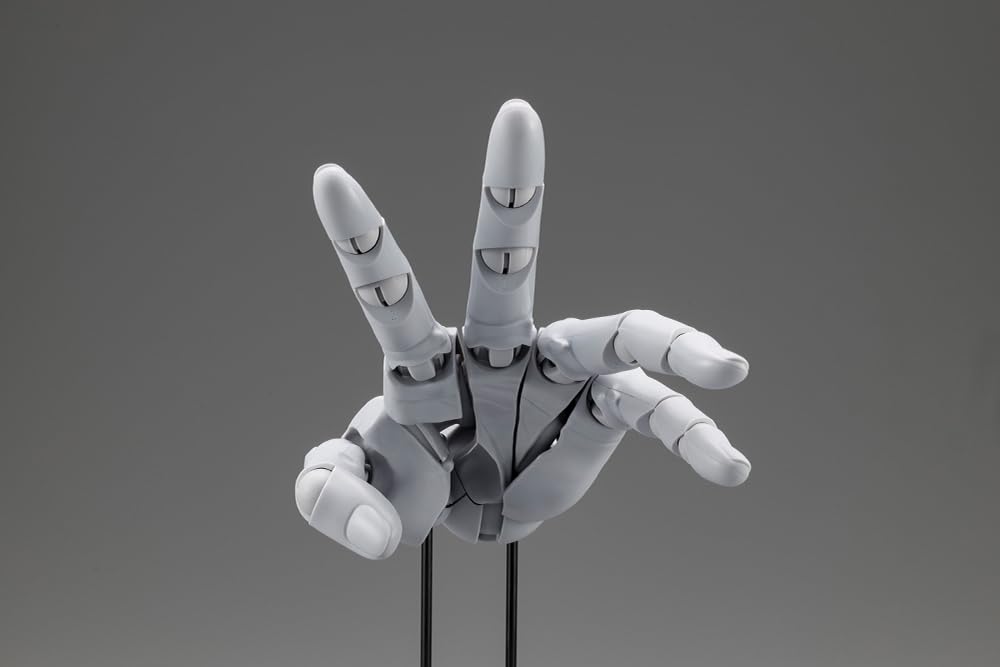 KOTOBUKIYA Hand Model L - Gray 1/1 Scale Action Figure for Collectors