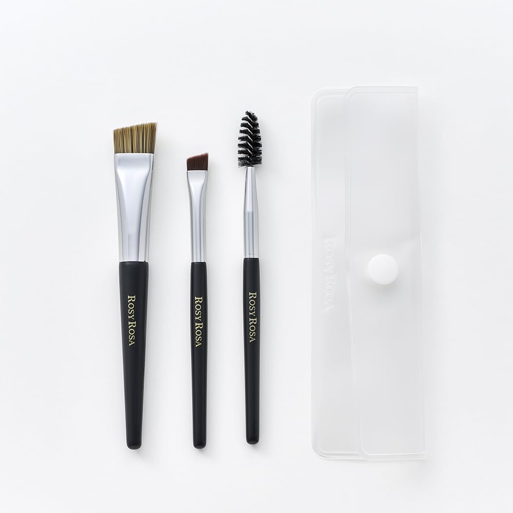 ROSY ROSA Eyebrow Brush Set Mini for Precise Makeup Application