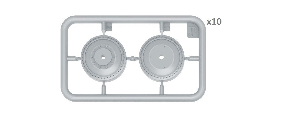 Miniart 1/35 T-34 Wheel Set for 1942-43 Production Series
