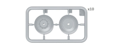 Miniart 1/35 T-34 Wheel Set for 1942-43 Production Series