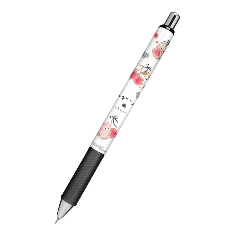 Kamiojapan Mechanical Pencil EnerGel Sharp Mogu Nyan Cherry 0.5mm