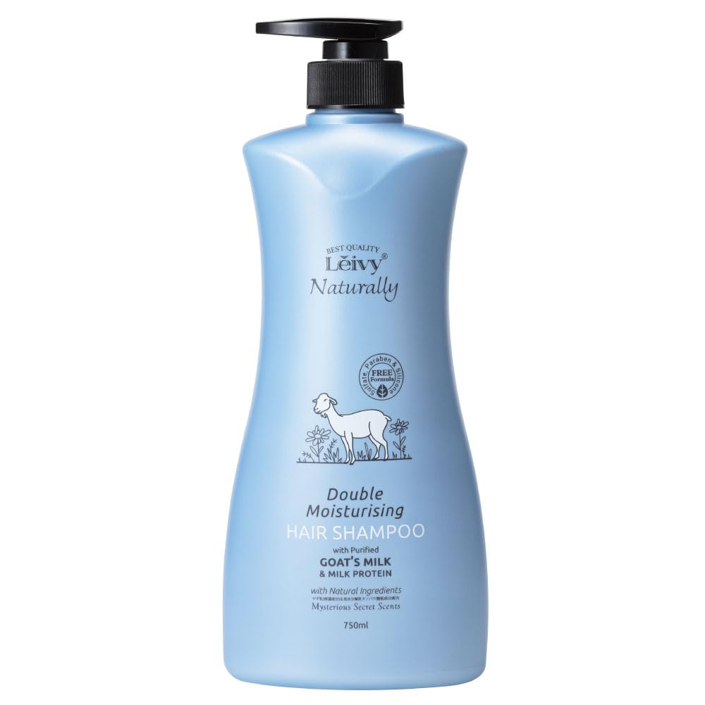 Leivy Double Moisture Hair Shampoo Goat Milk 750ml
