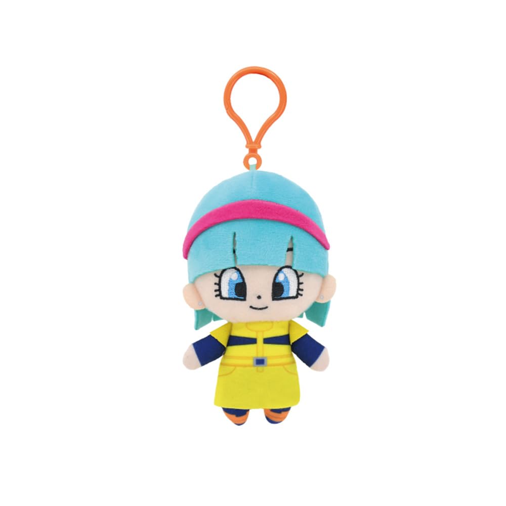 Bandai Namco Nui Chibi Bulma Plush Mascot with Clip