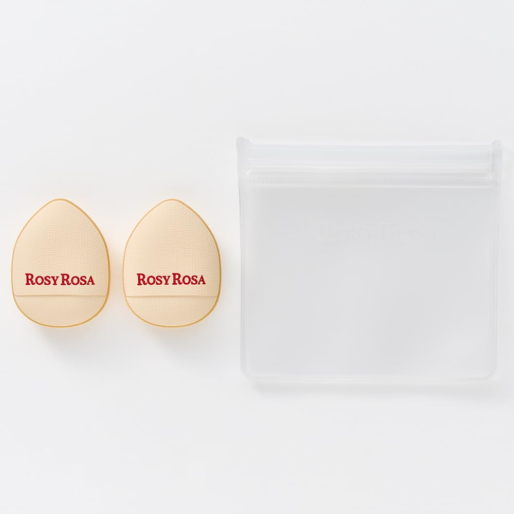 ROSY ROSA Spot Cover Puff 2-Pack for Flawless Makeup Application