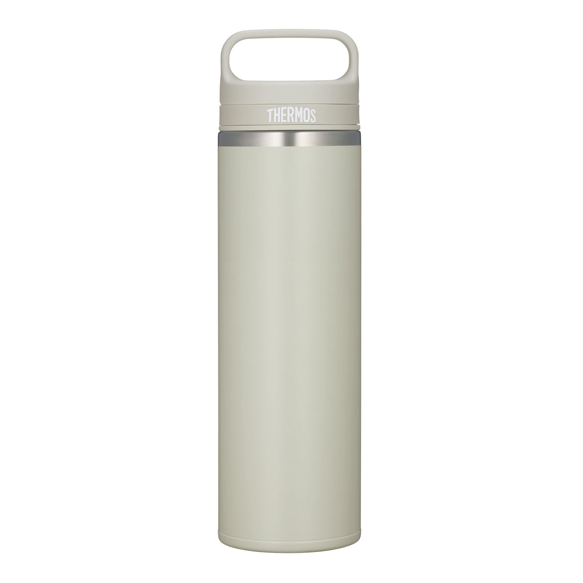 THERMOS Vacuum Insulated Travel Mug with Carry Handle 600ml Sandstone