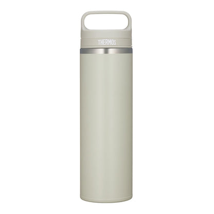 THERMOS Vacuum Insulated Travel Mug with Carry Handle 600ml Sandstone
