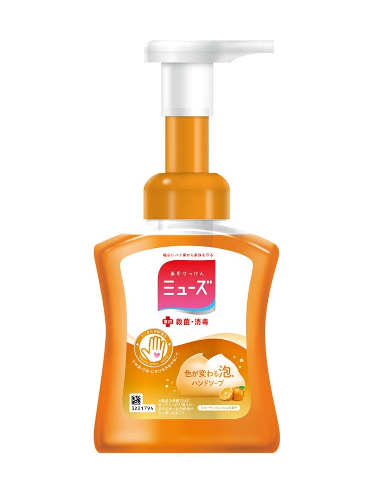 MUZE Foaming Hand Soap Fruity Fresh Scent 250ml