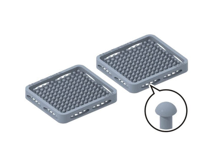 E.T Model 0.9mm Round Rivets 240 Pieces for Model Kits