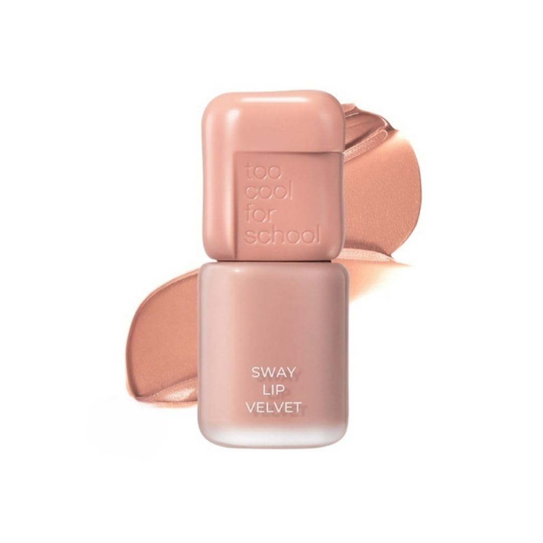 Too Cool For School Velvet Lip Tint 01 Nude Whip Matte Finish