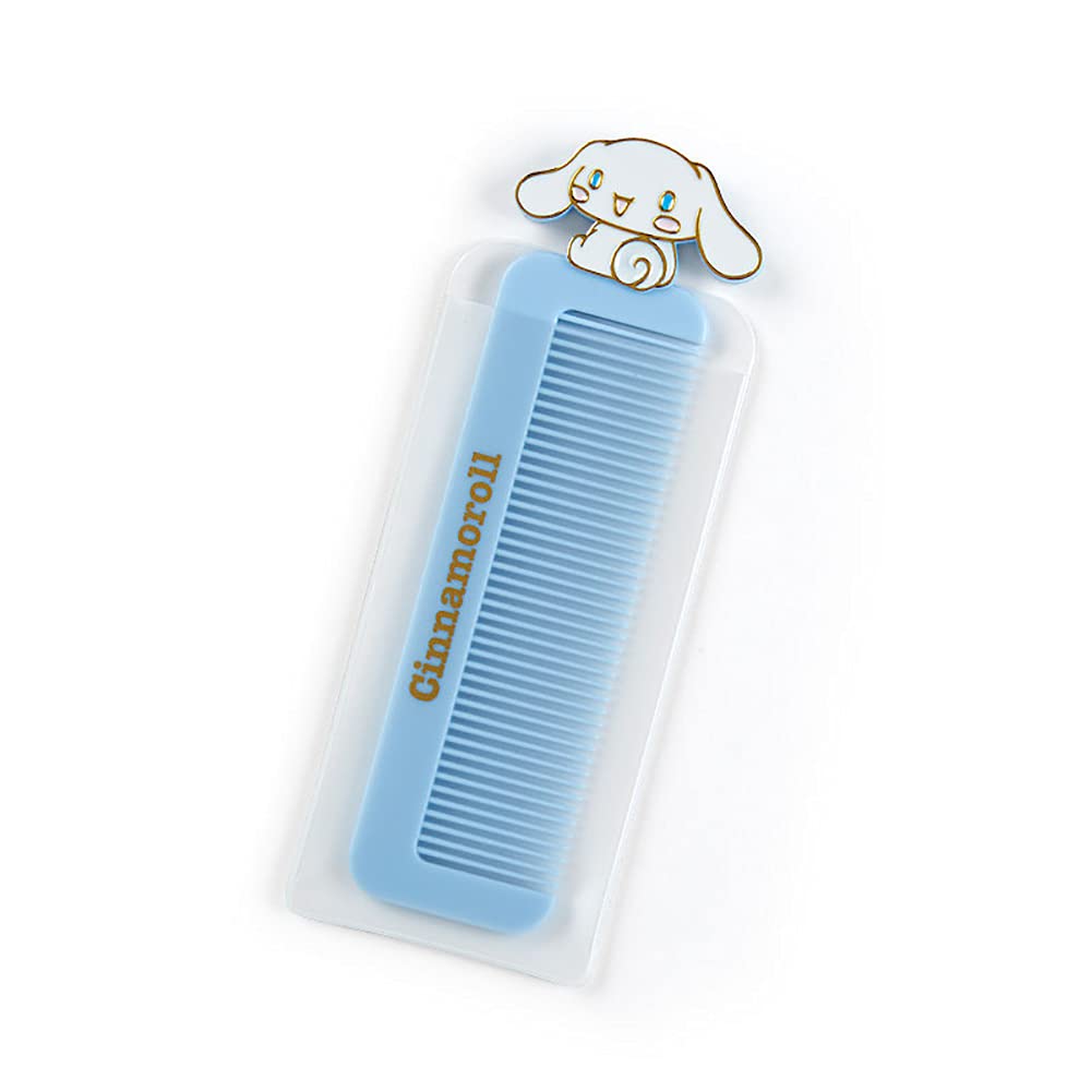 SANRIO Cinnamoroll Compact Comb Blue for Easy Styling