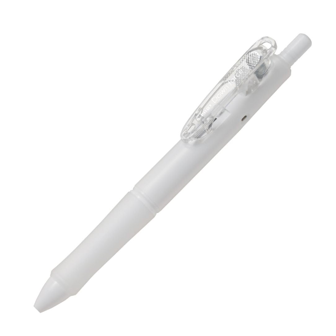 PILOT Downforce R 0.7mm White Ballpoint Pen for Smooth Writing