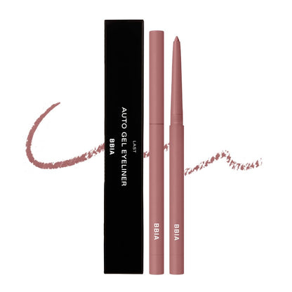 BBIA Last Auto Gel Eyeliner Mauve Burn 0.3g Long-Lasting Formula
