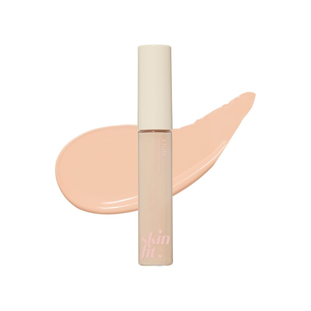 ETUDE Big Cover Fit Concealer Neutral Peach 7g for Flawless Skin