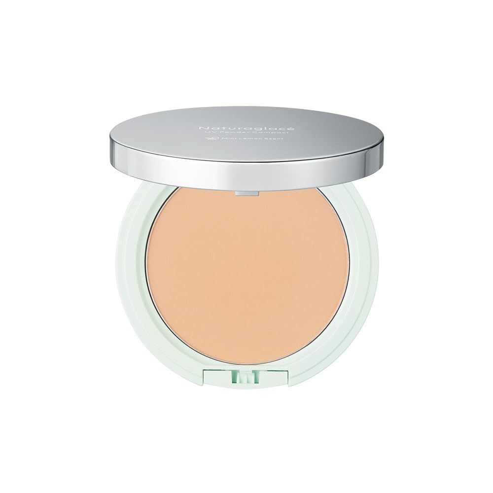 naturaglace UV Powder Compact 2026 SPF50+ PA++++ 10g Mint Lemon Scent