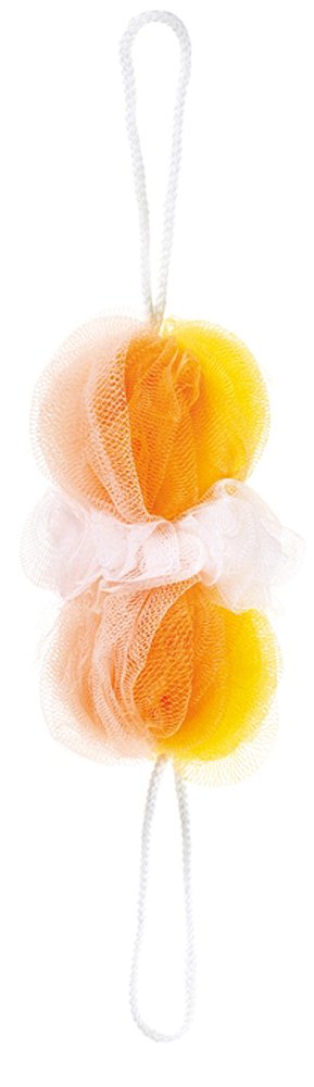 Marna Body Sponge for Back Washing with Soft Foam in Mixed Yellow