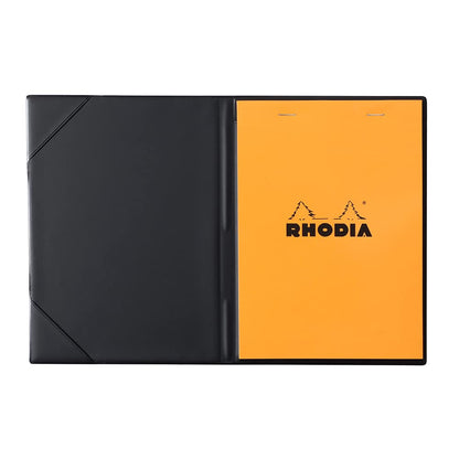 RHODIA PVC Hard Cover Notebook No.13 A6 Orange with Block
