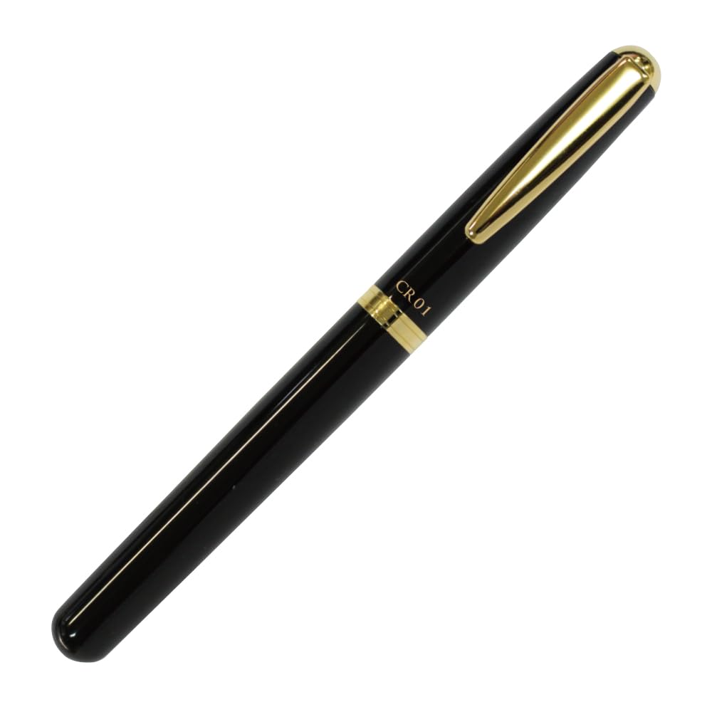 Auto Water-Based Ballpoint Pen Gold Parts Model CR01G Black