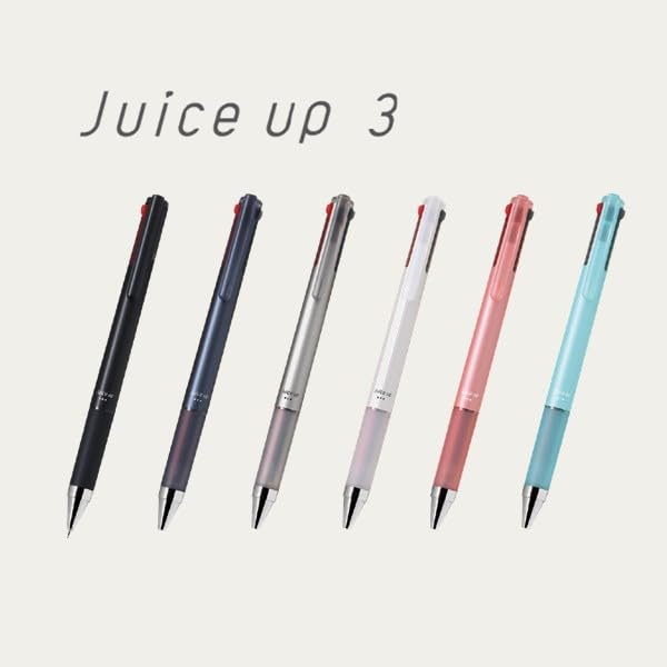 PILOT Juice Up 3 Color Ballpoint Pen 0.4mm Silver