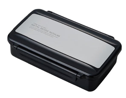 OSK Lunch Box with Dividers Metal Mode Norm BL-17HS Silver 850ml