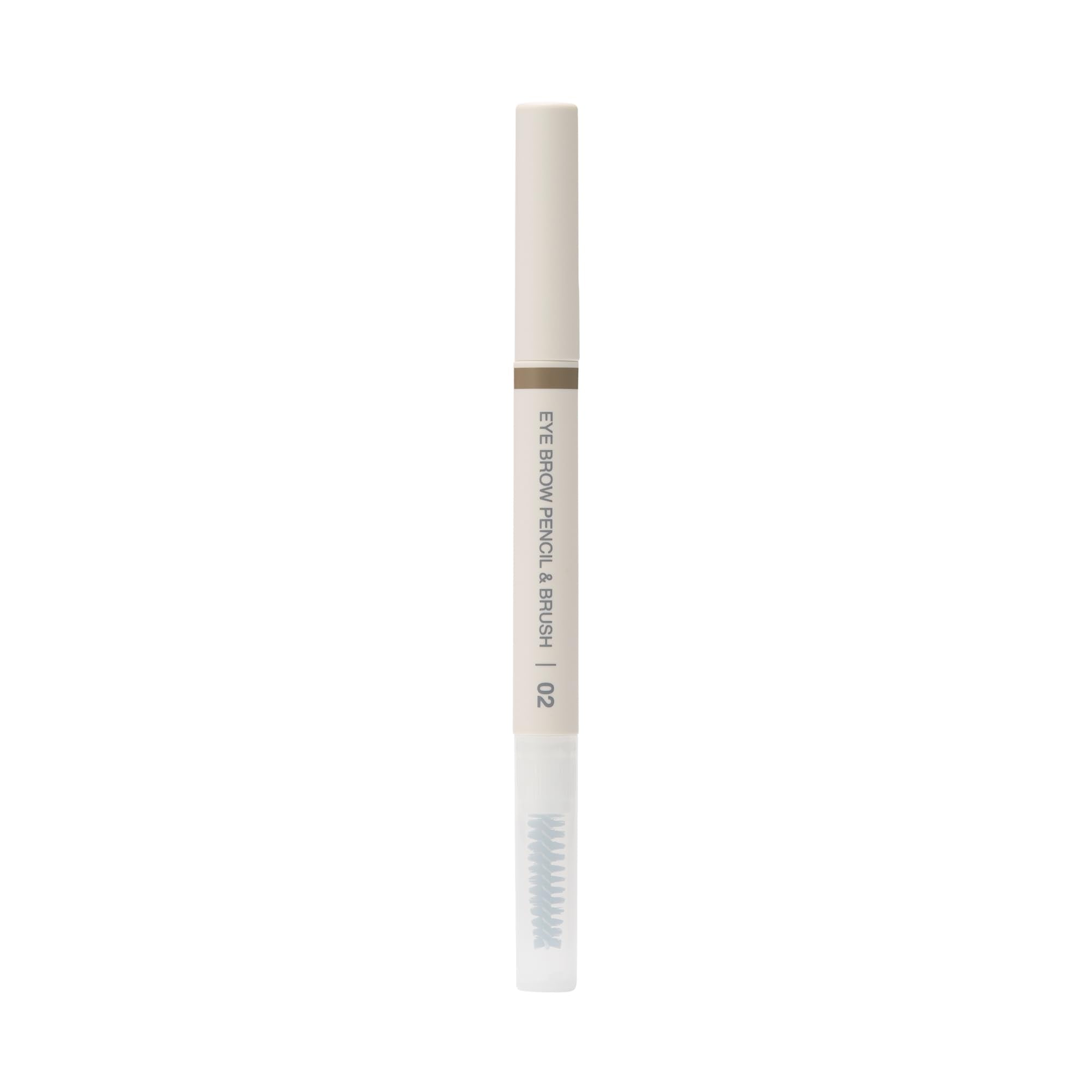 Mujirushiryouhin Eyebrow Pencil and Brush Natural Brown