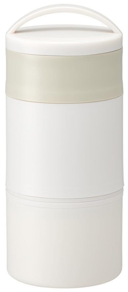 Skater Lunch Box for Cold Noodles White Large Capacity