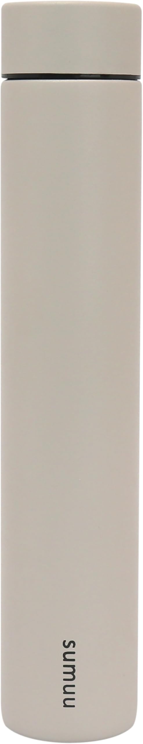 Estale Stainless Steel Slim Bottle 250ml Vacuum Insulated White