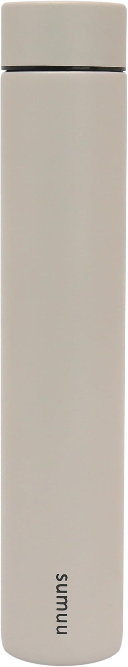 Estale Stainless Steel Slim Bottle 250ml Vacuum Insulated White