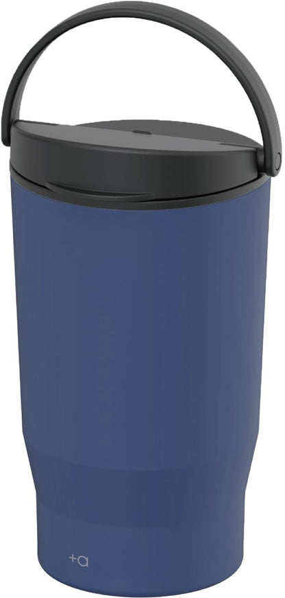 Asvel Ceramic Tumbler 350ml with Handle for On-the-Go Convenience